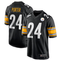 Custom #24 Black PIT Football Shirt Top
