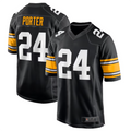 Custom #24 Black PIT Football Shirt Top