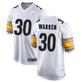 Custom #30 White PIT Football Shirt Top