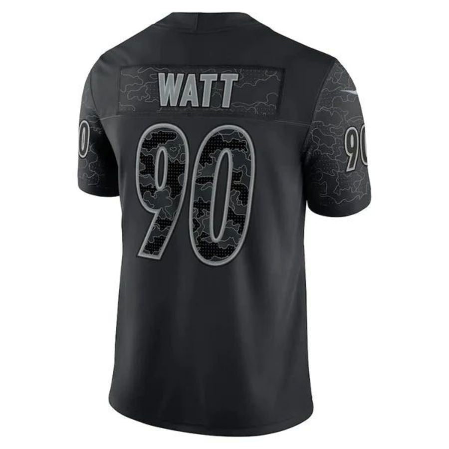 Custom #90 Black PIT Football Shirt Top