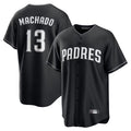 Custom #13 Black SD Baseball Shirt Top