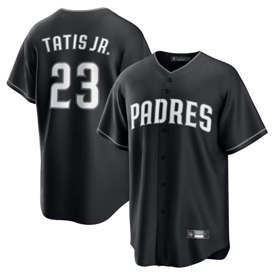 Custom #23 Black SD Baseball Shirt Top