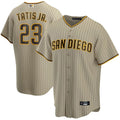 Custom #23 Tan SD Baseball Shirt Top