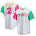 Custom #2 City Connect SD Baseball Shirt Top