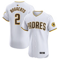 Custom #2 White SD Baseball Shirt Top