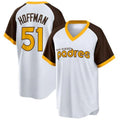 Custom #51 White SD Baseball Shirt Top