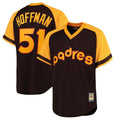 Custom #51 Brown SD Baseball Shirt Top