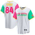 Custom #84 White City Connect SD Baseball Shirt Top