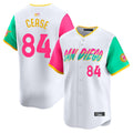 Custom #84 White City Connect SD Baseball Shirt Top
