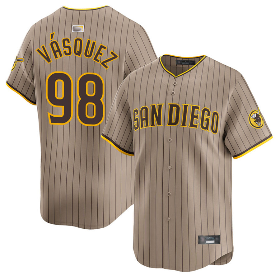 Custom #98 SD Baseball Shirt Top