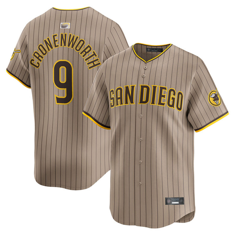 Custom #9 SD Baseball Shirt Top