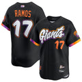Custom #17 City Connect SF Baseball Shirt Top