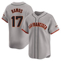 Custom #17 Gray SF Baseball Shirt Top