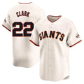 Custom #22 Cream SF Baseball Shirt Top
