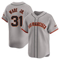 Custom #31 Gray SF Baseball Shirt Top