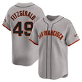 Custom #49 Gray SF Baseball Shirt Top