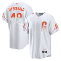 Custom #49 White City Connect SF Baseball Shirt Top