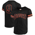 Custom #9 Black SF Baseball Shirt Top