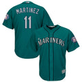Custom #11 Green SEA Baseball Shirt Top