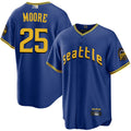 Custom #25 Royal SEA Baseball Shirt Top