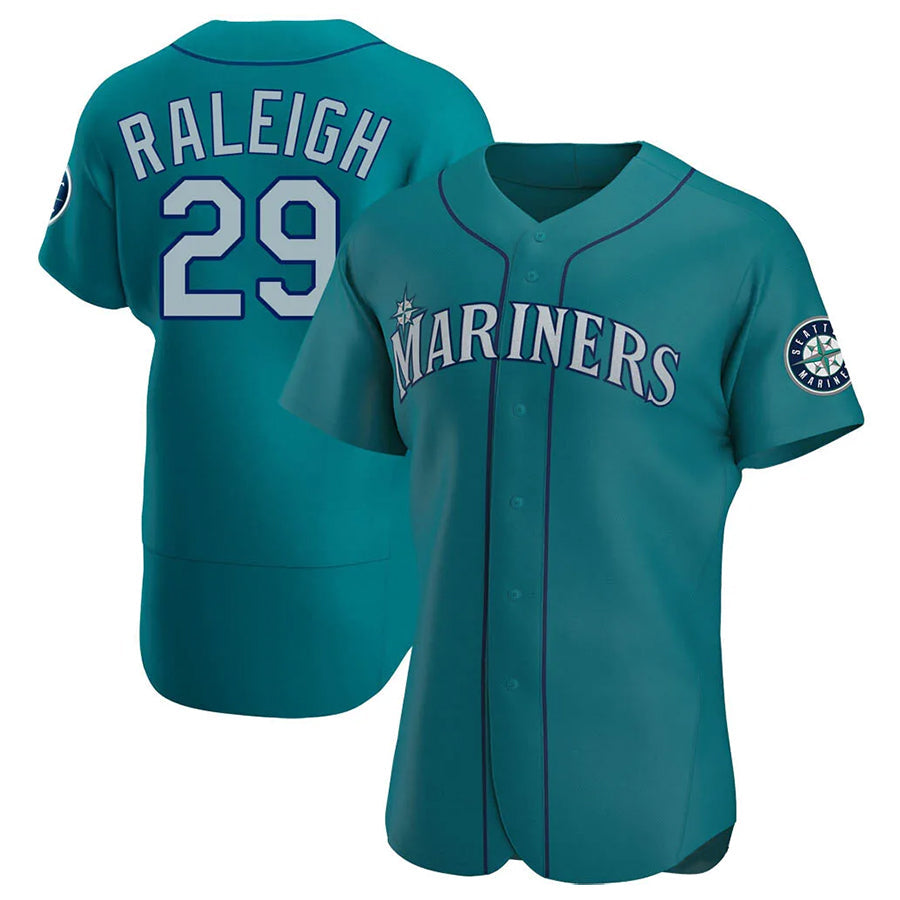 Custom #29 Green SEA Baseball Shirt Top