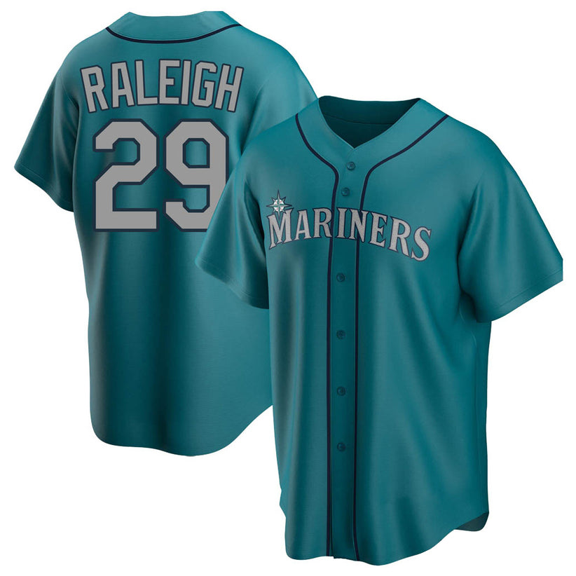Custom #29 Green SEA Baseball Shirt Top