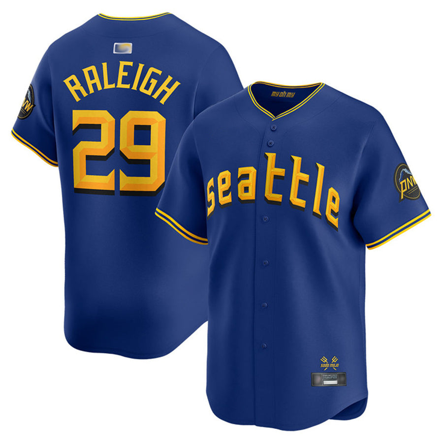 Custom #29 Royal City Connect SEA Baseball Shirt Top