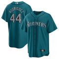Custom #44 Aqua SEA Baseball Shirt Top
