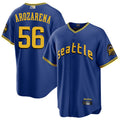 Custom #56 City Connect SEA Baseball Shirt Top