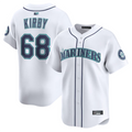 Custom #68 White SEA Baseball Shirt Top