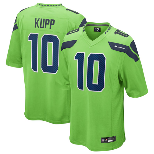Custom #10 Green SEA Football Shirt Top