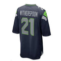 Custom #21 Navy SEA Football Shirt Top
