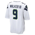 Custom #9 White SEA Football Shirt Top