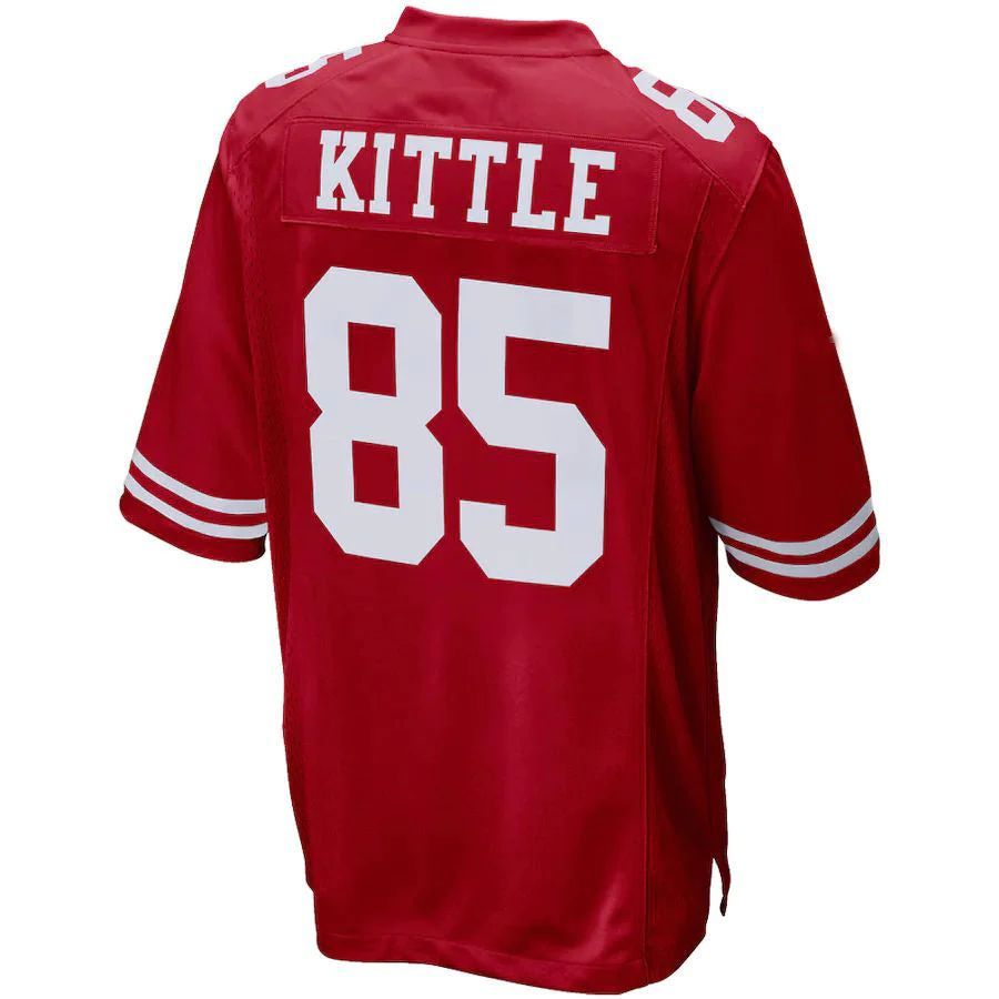 Custom #85 Red SF Football Shirt Top