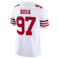 Custom #97 White SF Football Shirt Top