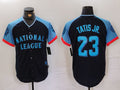 Custom #23 Navy All Star SD Baseball Shirt Top