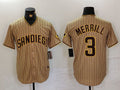 Custom #3 SD Baseball Shirt Top