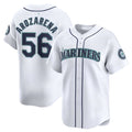 Custom #56 White SEA Baseball Shirt Top
