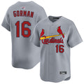 Custom #16 Gray STL Baseball Shirt Top