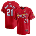 Custom #21 Red City Connect STL Baseball Shirt Top
