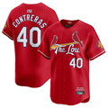 Custom #40 Red City Connect STL Baseball Shirt Top