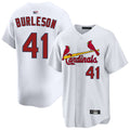 Custom #41 White STL Baseball Shirt Top