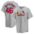 Custom #46 Gray STL Baseball Shirt Top