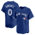 Custom #0 Royal TOR Baseball Shirt Top