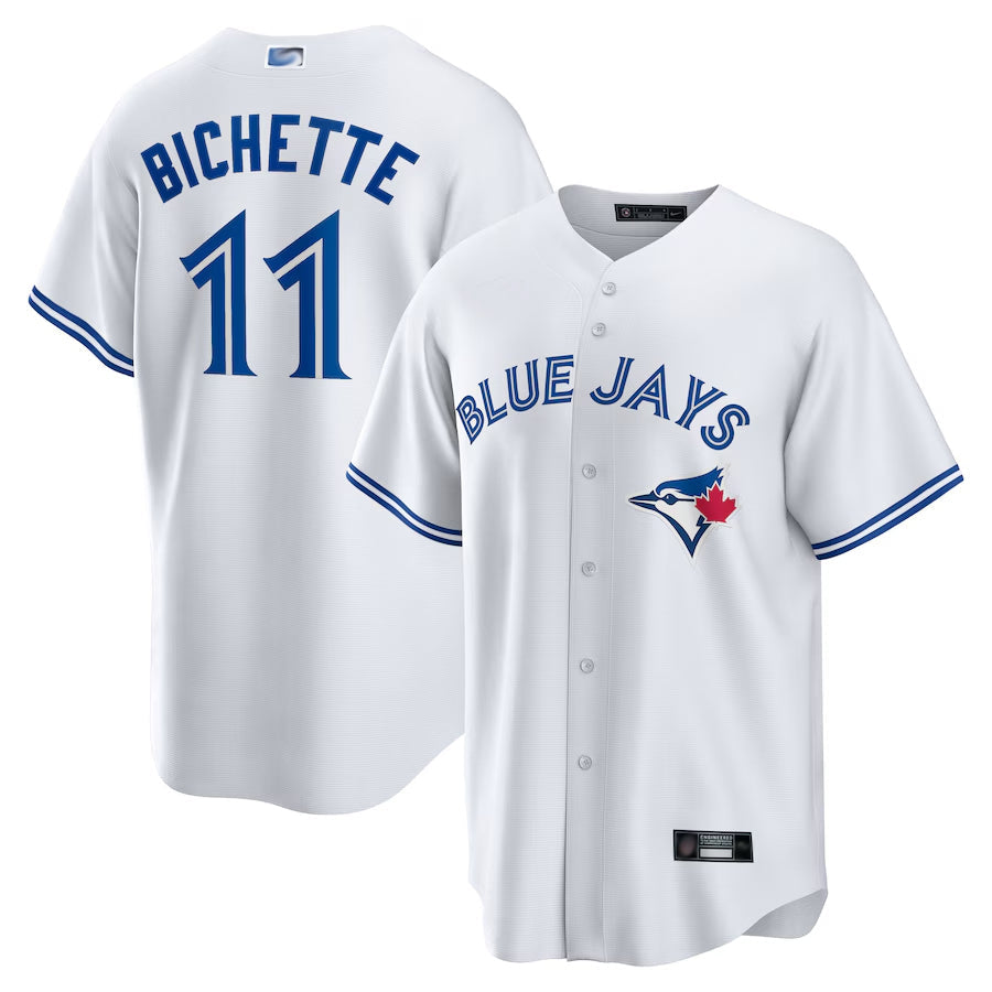 Custom #11 White TOR Baseball Shirt Top