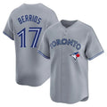 Custom #17 Gray TOR Baseball Shirt Top
