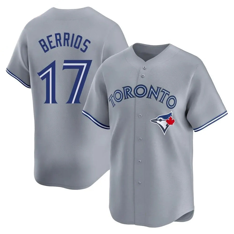 Custom #17 Gray TOR Baseball Shirt Top