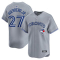 Custom #27 Gray TOR Baseball Shirt Top