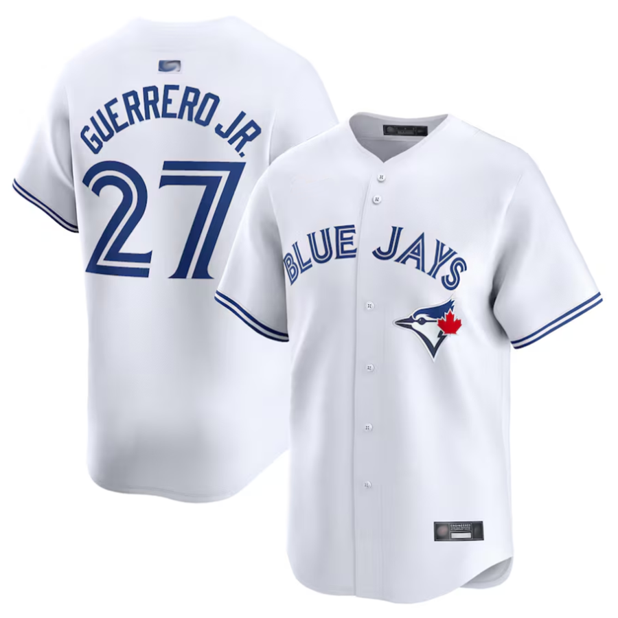 Custom #27 White TOR Baseball Shirt Top