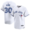 Custom #30 White TOR Baseball Shirt Top